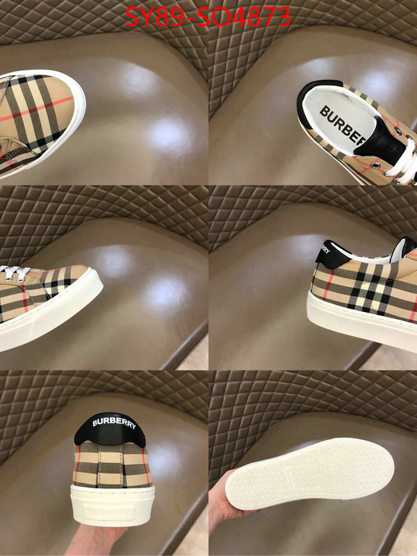 Men Shoes-Burberry,good quality replica , ID: SO4873,$: 89USD