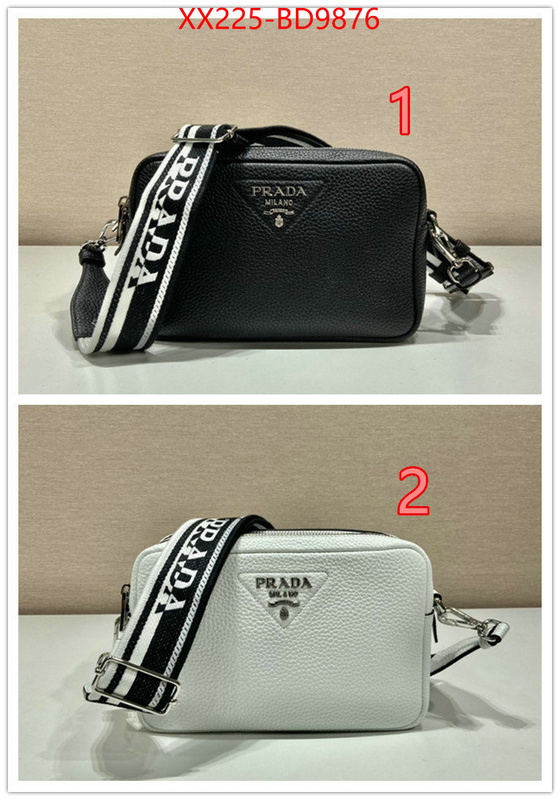 Prada Bags(TOP)-Diagonal-,ID: BD9876,$: 225USD