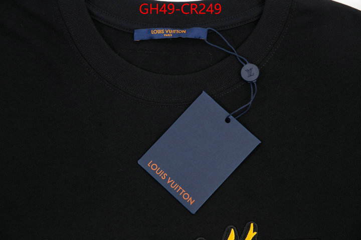 Clothing-LV,how can i find replica , ID: CR249,$: 49USD