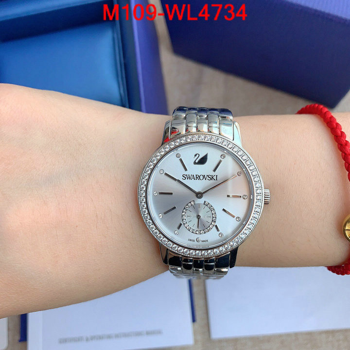 Watch(4A)-Swarovski,the highest quality fake ,ID: WL4734,$: 109USD