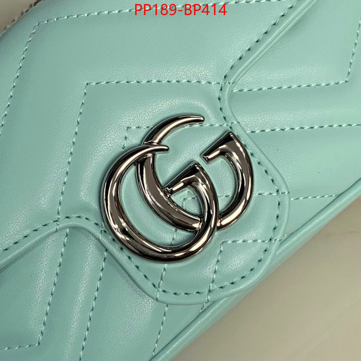 Gucci Bags(TOP)-Marmont,ID: BP414,$:189USD