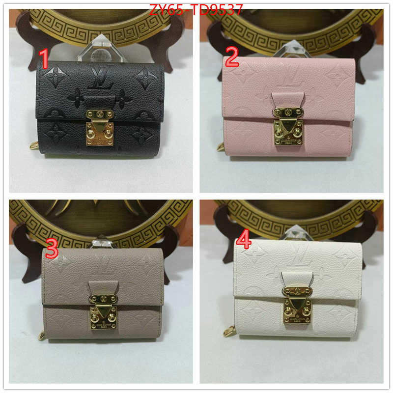 LV Bags(4A)-Wallet,online shop ,ID: TD9537,$: 65USD