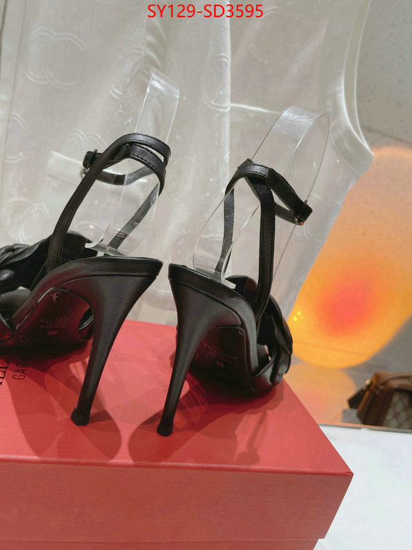 Women Shoes-Valentino,fake designer , ID: SD3595,$: 129USD