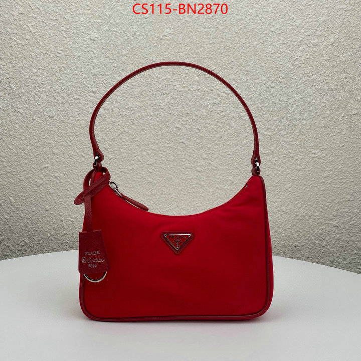 Prada Bags(TOP)-Re-Edition 2000,ID: BN2870,$: 115USD