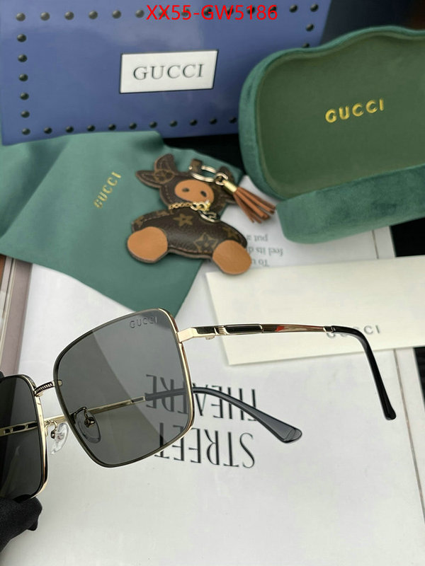 Glasses-Gucci,top 1:1 replica , ID: GW5186,$: 55USD
