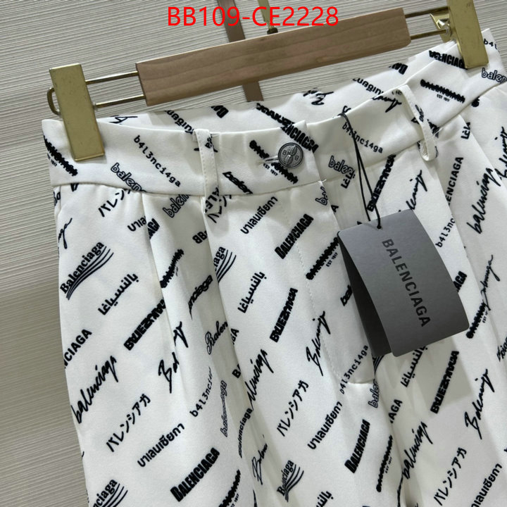 Clothing-Balenciaga,first copy , ID: CE2228,$: 109USD