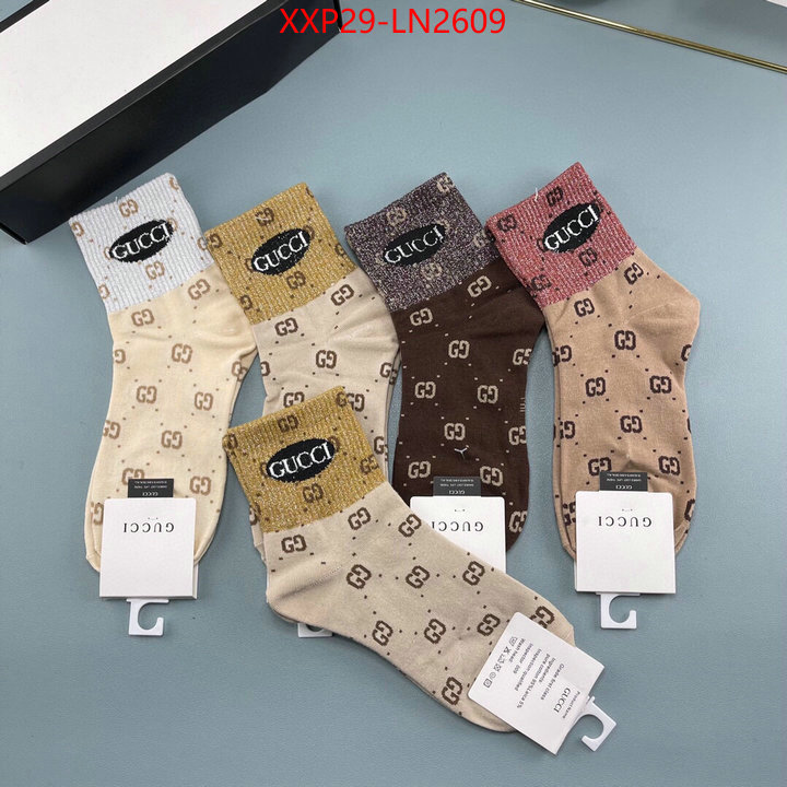 Sock-Gucci,luxury cheap , ID: LN2609,$: 29USD