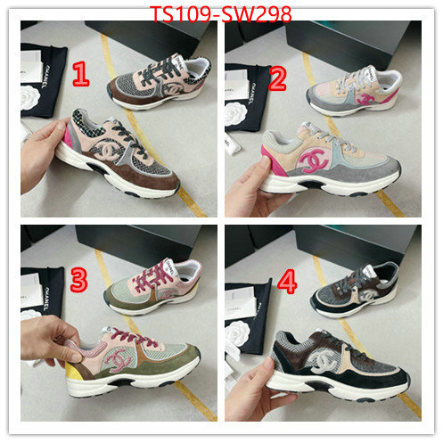 Men shoes-Chanel,highest product quality , ID: SW298,$: 109USD