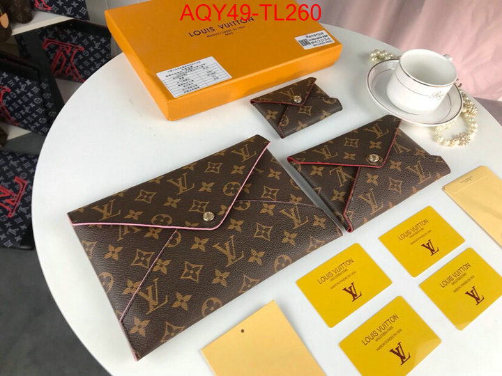 LV Bags(4A)-Wallet,ID: TL260,$:49USD