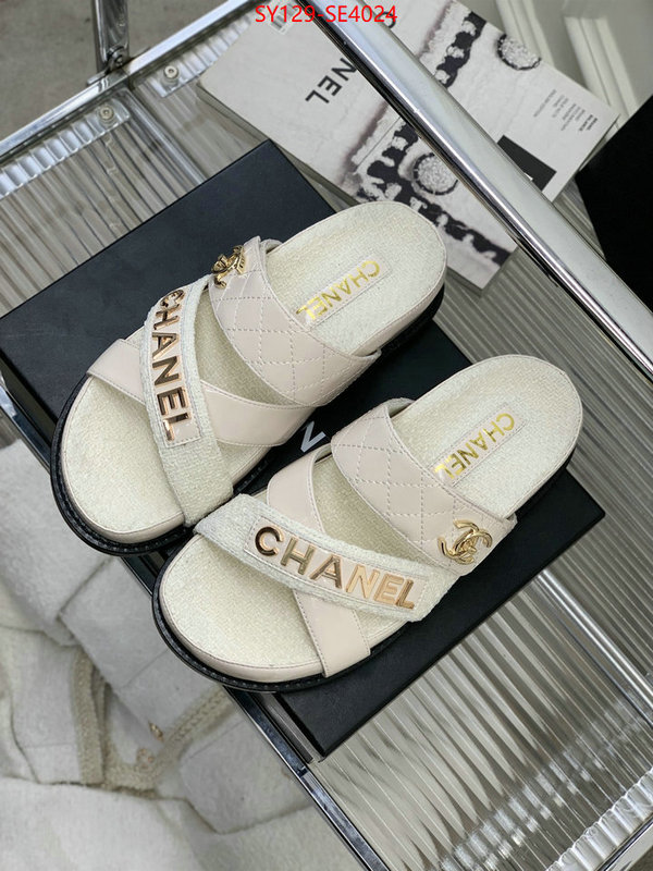 Women Shoes-Chanel,perfect replica , ID: SE4024,$: 129USD