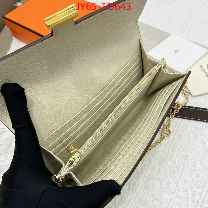 Hermes Bags(4A)-Wallet-,cheap wholesale ,ID: TO643,$: 65USD