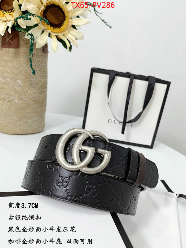 Belts-Gucci,aaaaa replica designer , ID: PV286,$:65USD