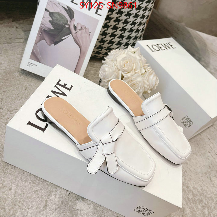 Women Shoes-Loewe,buy cheap , ID: SN9861,$: 125USD