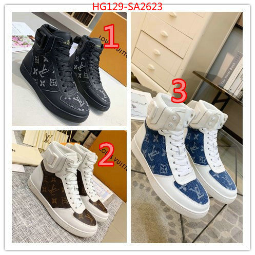 Women Shoes-LV,1:1 clone , ID:SA2623,$: 129USD