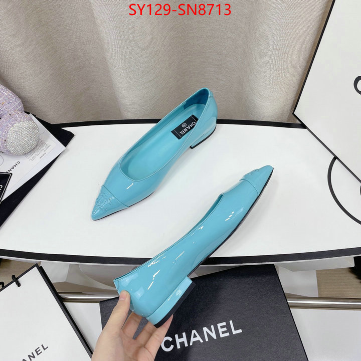 Women Shoes-Chanel,website to buy replica , ID: SN8713,$: 129USD