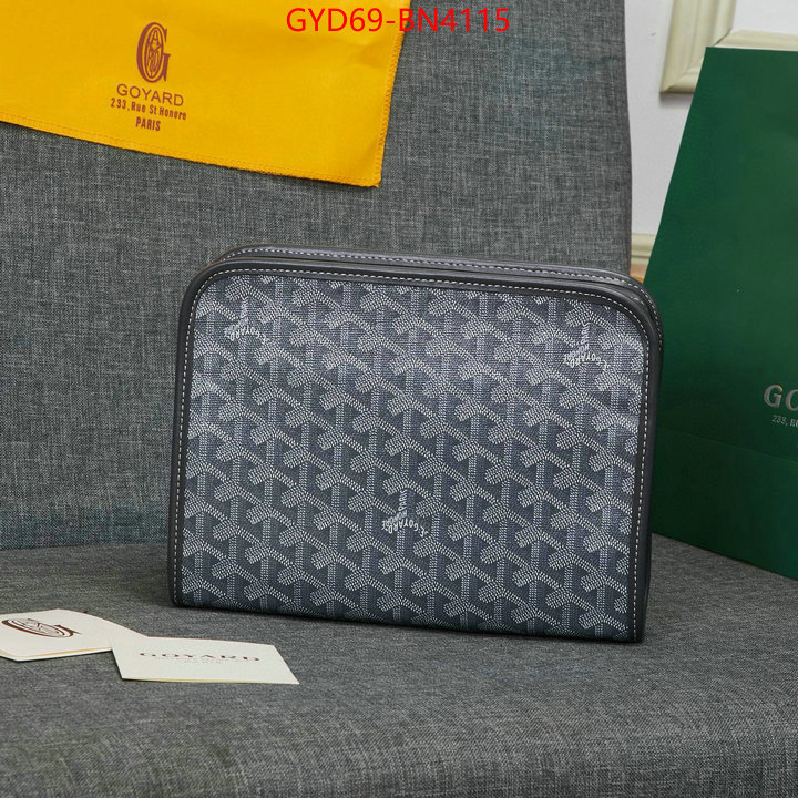 Goyard Bags(4A)-Clutch-,replica aaaaa+ designer ,ID: BN4115,$: 69USD