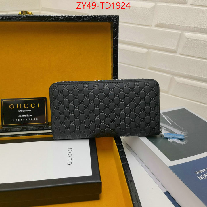 Gucci Bags(4A)-Wallet-,how to find replica shop ,ID: TD1924,$: 49USD