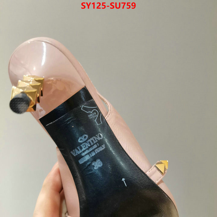 Women Shoes-Valentino,perfect replica , ID: SU759,$: 125USD