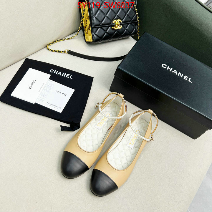 Women Shoes-Chanel,buying replica , ID: SW6837,$: 119USD