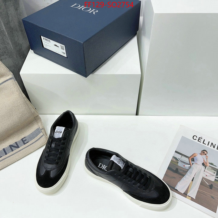 Men shoes-Dior,hot sale , ID: SO2754,$: 129USD