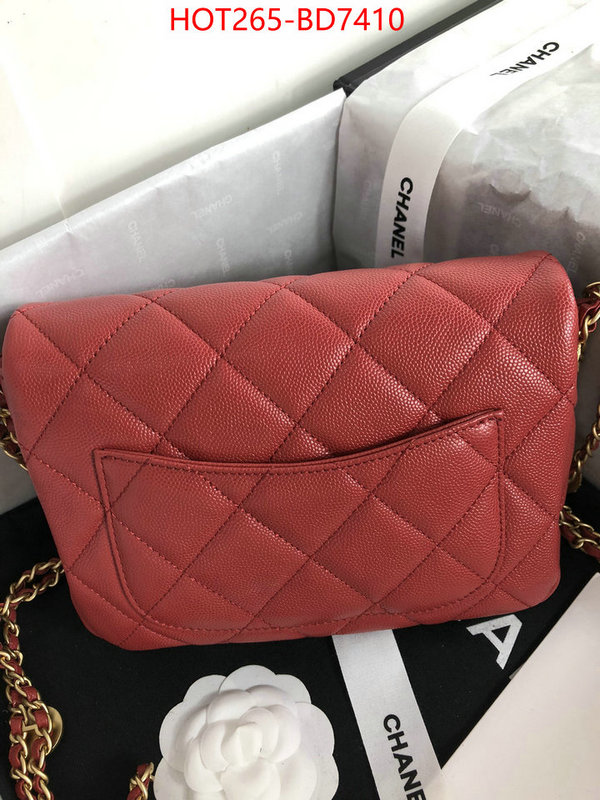 Chanel Bags(TOP)-Diagonal-,ID: BD7410,$: 265USD