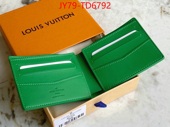 LV Bags(TOP)-Wallet,ID: TD6792,$: 79USD