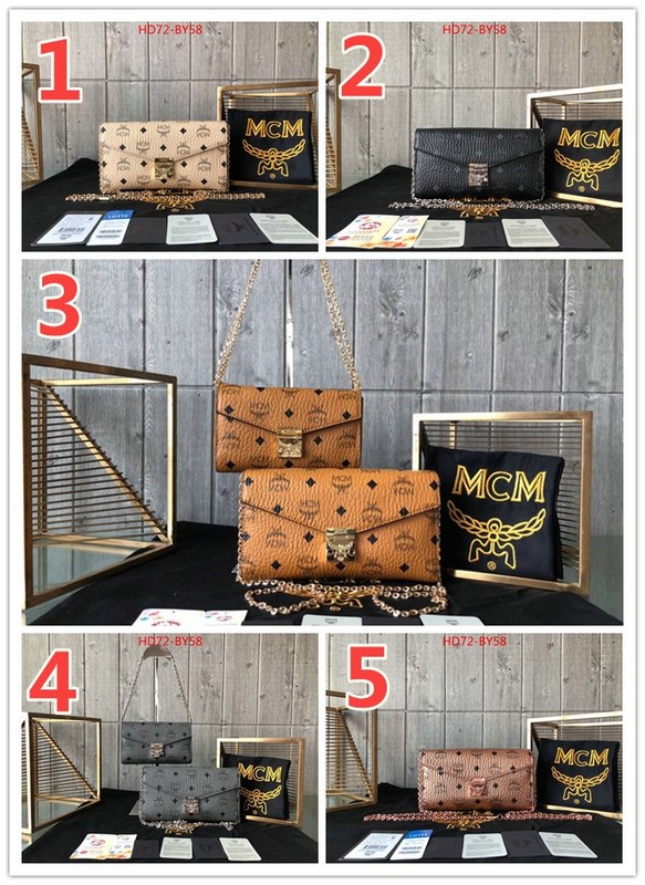 MCM Bags(TOP)-Diagonal-,ID: BY58,$:72USD