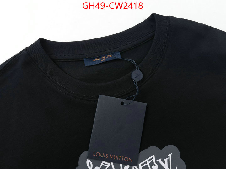Clothing-LV,2023 replica , ID: CW2418,$: 49USD