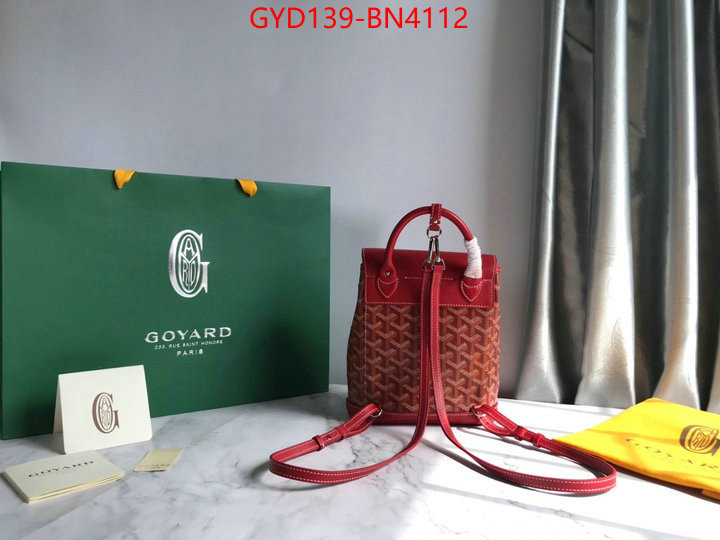 Goyard Bags(4A)-Backpack-,how to start selling replica ,ID: BN4112,$: 139USD