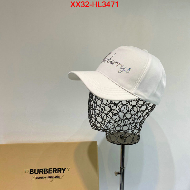 Cap (Hat)-Burberry,fake high quality , ID: HL3471,$: 32USD