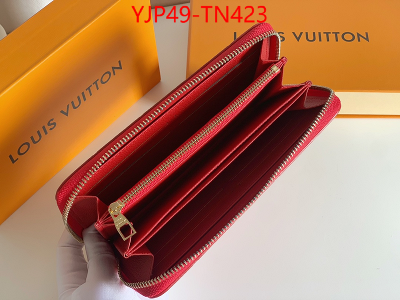 LV Bags(4A)-Wallet,ID: TN423,$: 49USD