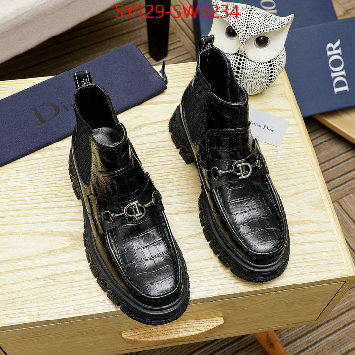 Men shoes-Dior,2023 aaaaa replica 1st copy , ID: SW3234,$: 129USD