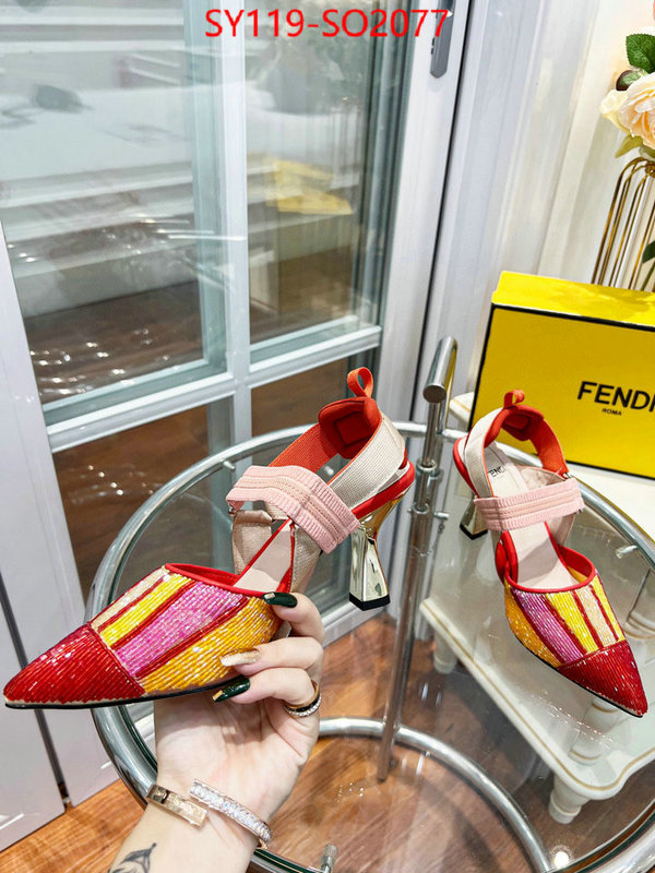 Women Shoes-Fendi,how to buy replica shop , ID: SO2077,$: 119USD