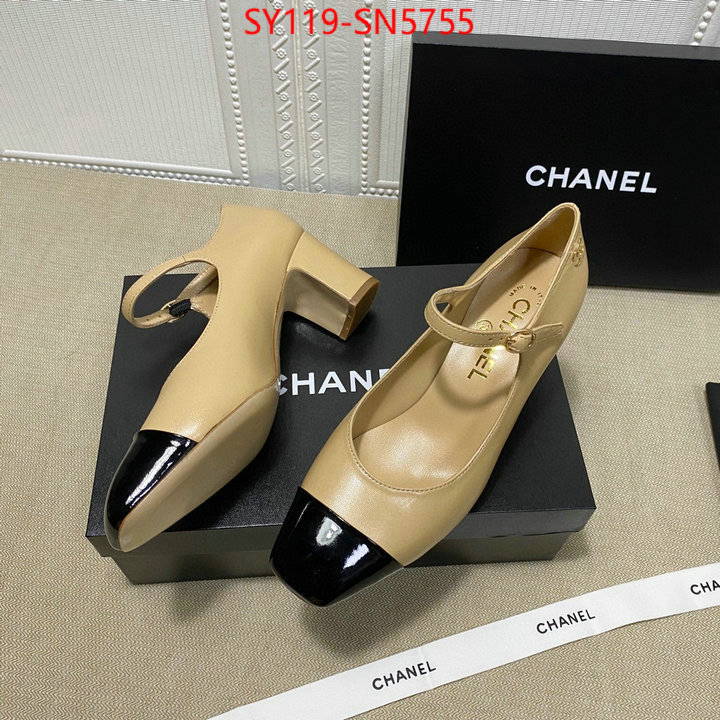 Women Shoes-Chanel,quality replica , ID: SN5755,$: 119USD