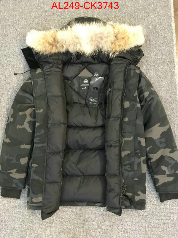 Down jacket Men-Canada Goose,perfect quality , ID: CK3743,$:249USD