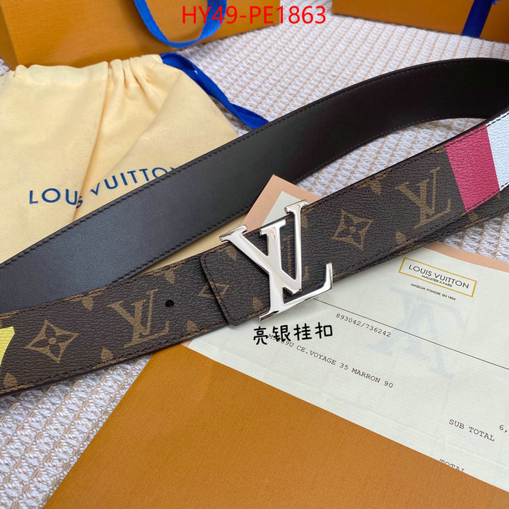 Belts-LV,outlet 1:1 replica , ID: PE1863,$: 49USD