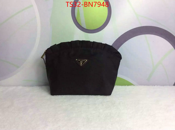 Prada Bags(4A)-Clutch-,the best ,ID: BN7948,$: 32USD