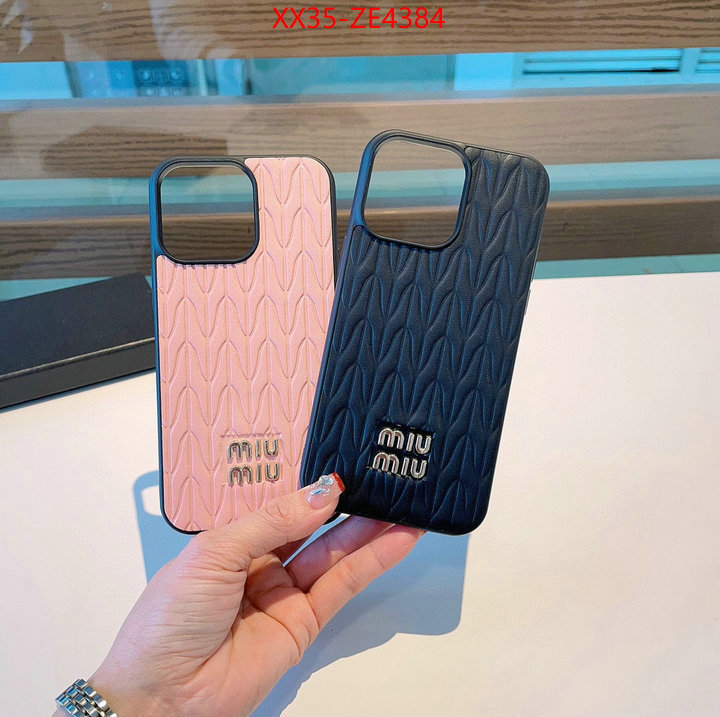 Phone case-MIU MIU,best replica , ID: ZE4384,$: 35USD