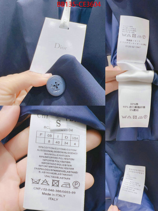 Clothing-Dior,replicas buy special , ID: CE3604,$: 135USD