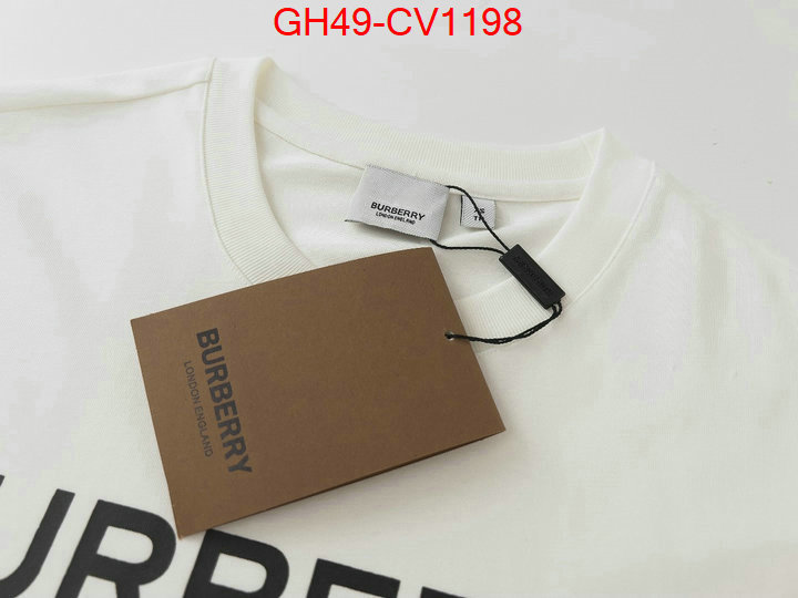 Clothing-Burberry,high quality perfect , ID: CV1198,$: 49USD