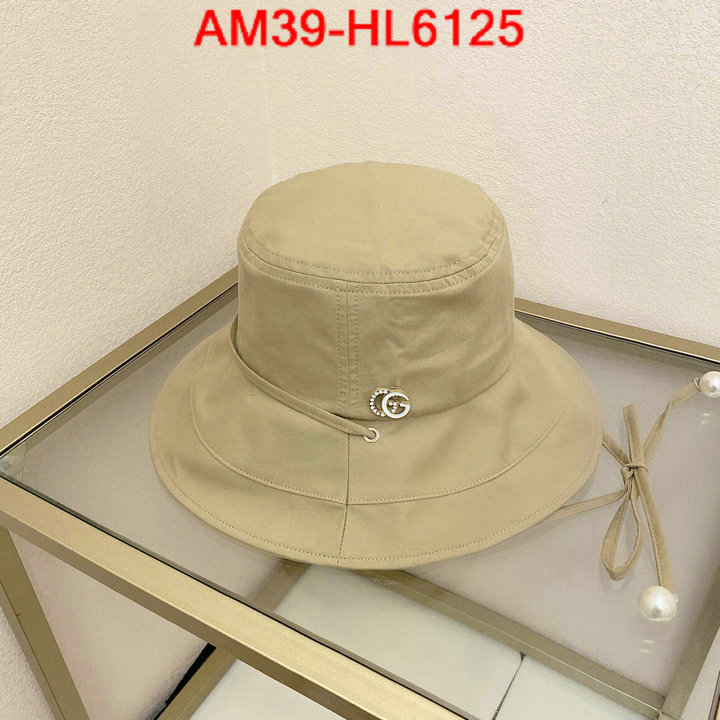 Cap (Hat)-Gucci,wholesale imitation designer replicas , ID: HL6125,$: 39USD