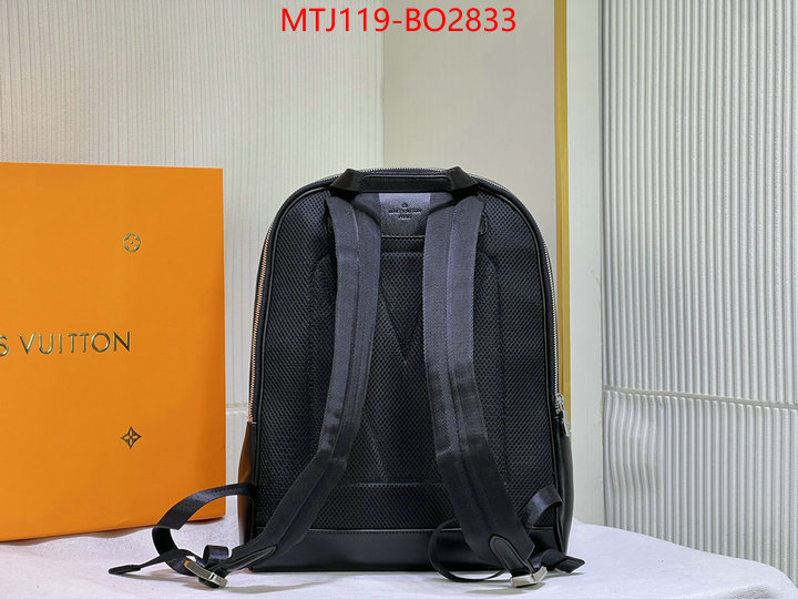 LV Bags(4A)-Backpack-,the quality replica ,ID: BO2833,$: 119USD