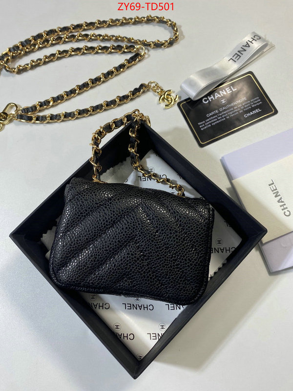 Chanel Bags(4A)-Wallet-,ID: TD501,$: 69USD