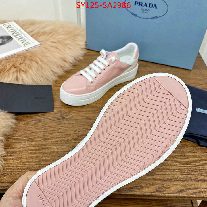 Women Shoes-Prada,high quality , ID:SA2986,$: 125USD