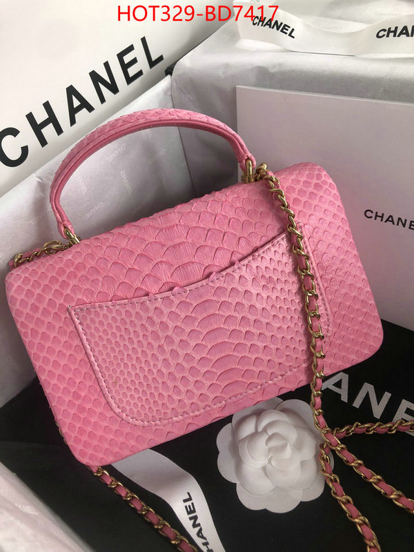 Chanel Bags(TOP)-Diagonal-,ID: BD7417,$: 329USD