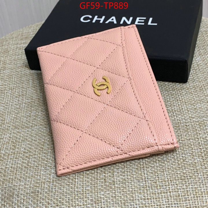 Chanel Bags(TOP)-Wallet-,ID: TP889,$: 59USD