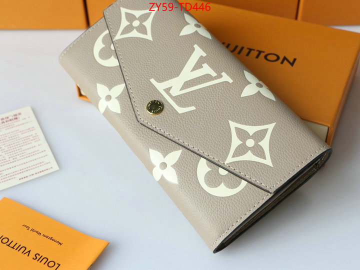 LV Bags(4A)-Wallet,ID: TD446,$: 59USD