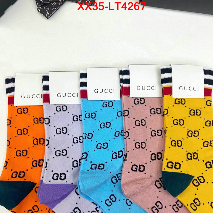 Sock-Gucci,luxury shop , ID: LT4267,$: 35USD