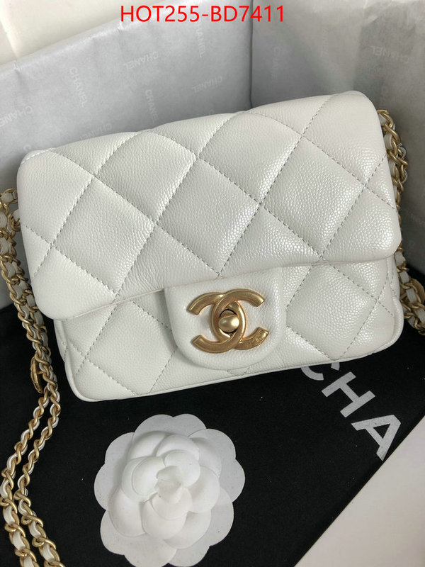 Chanel Bags(TOP)-Diagonal-,ID: BD7411,$: 255USD