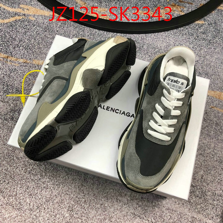 Women Shoes-Balenciaga,replica for cheap , ID: SK3343,$:125USD